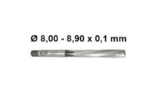 DAPPRICH-Handreibahlen 8,0-8,9x0,1 mm