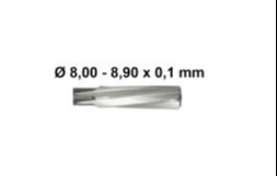 DAPPRICH-Maschinenreibahlen 8,0-8,9x0,1 mm