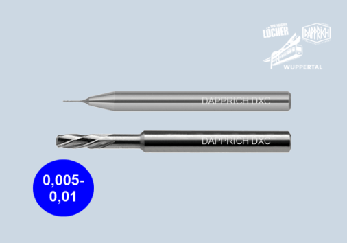 DAPPRICH-Micrio-Präzsionsreibahlen Vollhartmetaaa